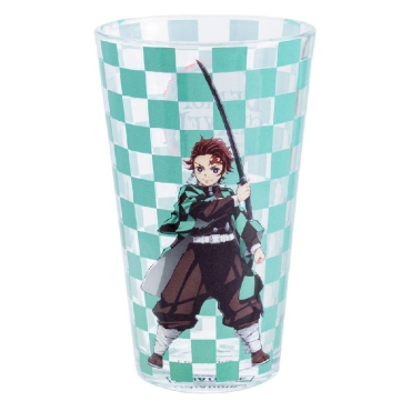 Demon Slayer: Kimetsu No Yaiba - Large Glass - 400 ml - Tanjiro Kamado