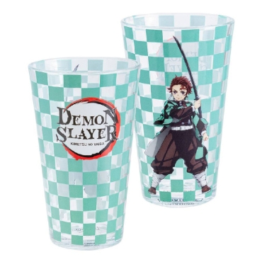 Demon Slayer: Kimetsu No Yaiba - Large Glass - 400 ml - Tanjiro Kamado