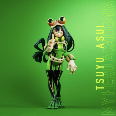 My Hero Academia PVC Statue Ichiban Kuji: Next Generation - Tsuyu Asui