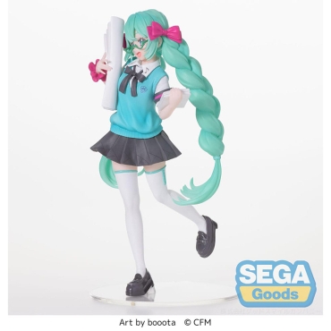 Hatsune Miku Luminasta PVC Statue - Hatsune Miku 16th Anniversary Booota Ver. 18 cm