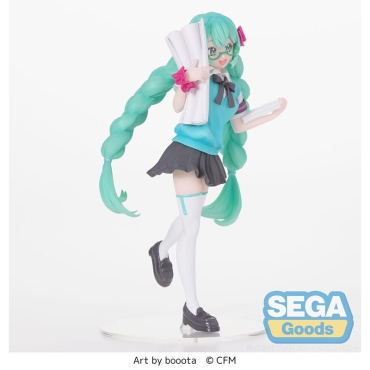 Hatsune Miku Luminasta PVC Statue - Hatsune Miku 16th Anniversary Booota Ver. 18 cm