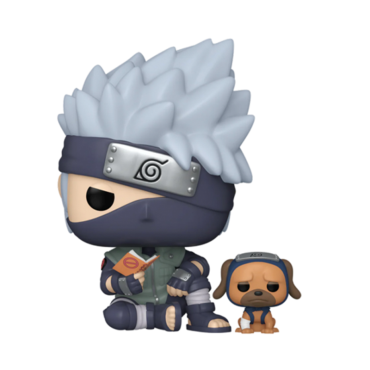 Funko Pop! Animation: Naruto Shippuden Vinyl Figure - Kakashi Hatake  with Pakkun (Special Edition) #1338