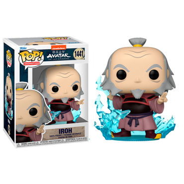 Funko Pop! Animation Super: Avatar: The Last Airbender Vinyl Figure- Iroh (with Lightning) #1441