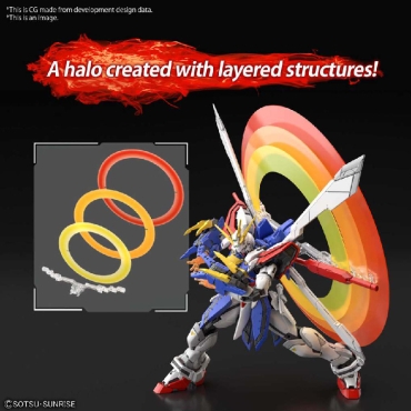 (RG) Gundam Model Kit - 37 God Gundam 1/144
