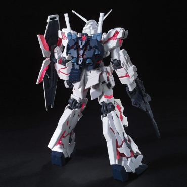 (HGUC) Gundam Model Kit - 100 RX-0 Unicorn Gundam Destroy Mode 1/144 