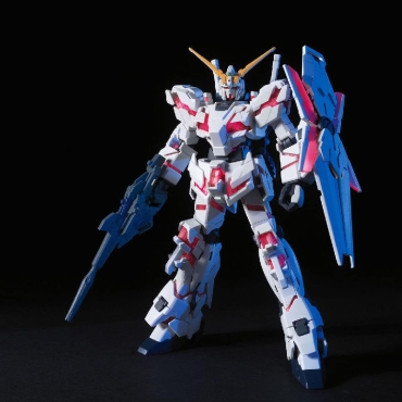 (HGUC) Gundam Model Kit - 100 RX-0 Unicorn Gundam Destroy Mode 1/144 