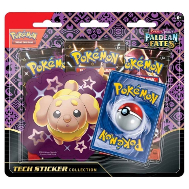 Pokemon TCG SV4.5 Scarlet & Violet Paldean Fates Tech Sticker Collection