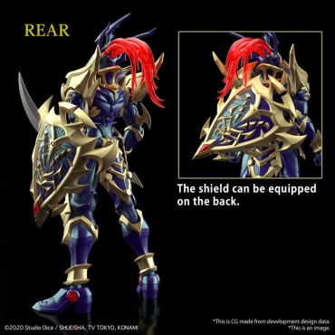 Model Kit Yu-Gi-Oh! Duel Monsters - Figure Rise Black Luster Soldier Apmplified
