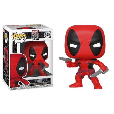 Marvel 80th Years POP! Heroes Vinyl Figure First Appearance Deadpool #546 Bobble-Head