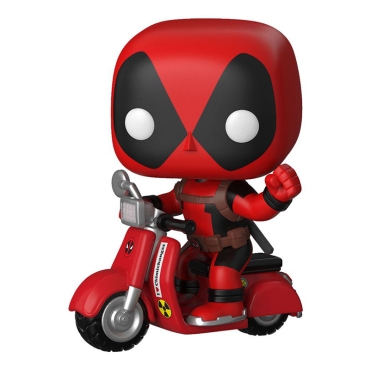 Deadpool POP! Rides Vinyl Figure Deadpool & Scooter 9 cm #48