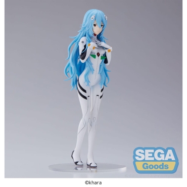 Evangelion: 3.0+1.0 Thrice Upon a Time SPM PVC Statue - Rei Ayanami Long Hair Ver. (re-run) 21 cm