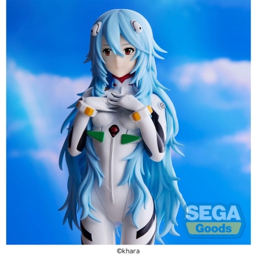 Evangelion: 3.0+1.0 Thrice Upon a Time SPM PVC Statue - Rei Ayanami Long Hair Ver. (re-run) 21 cm