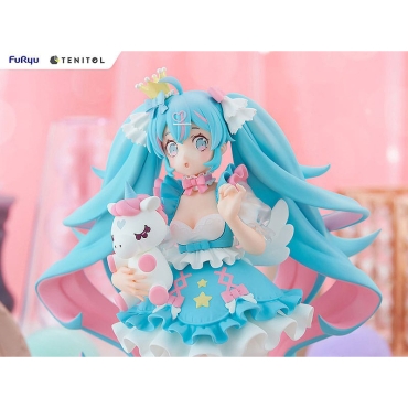 PRE-ORDER: Hatsune Miku Tenitol PVC Statue - Yumekawa Princess 21 cm