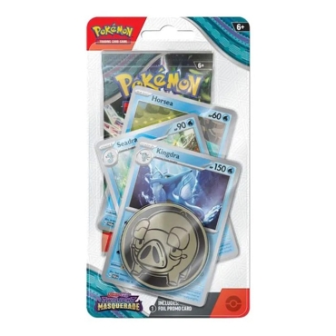 Pokemon TCG Scarlet & Violet 6 Twilight Masquerade - Premium Checklane Blister - Kingdra