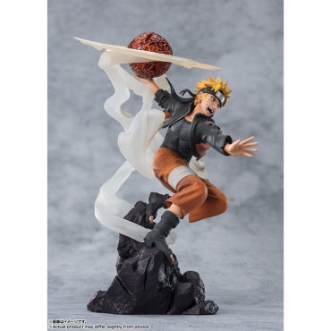 Naruto Shippuden Figuarts ZERO Extra Battle PVC Statue - Naruto Uzumaki-Sage Art: Lava Release Rasenshuriken 24 cm