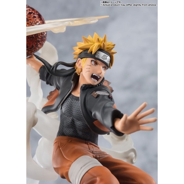 Naruto Shippuden Figuarts ZERO Extra Battle PVC Statue - Naruto Uzumaki-Sage Art: Lava Release Rasenshuriken 24 cm