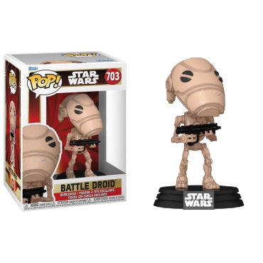 Star Wars The Phantom Menace Anniversary POP! Vinyl Figure Battle Droid #703