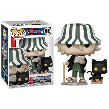 Bleach POP! Animation Vinyl Figures Kisuke w/Yoruichi #1613