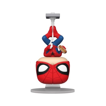 Marvel Funko Pop! Vinyl Figure Spider-Man with Hot Dog (Special Edition) #1357 Booble Head