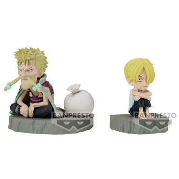 One Piece Log Stories Sanji & Zeff figure 6cm