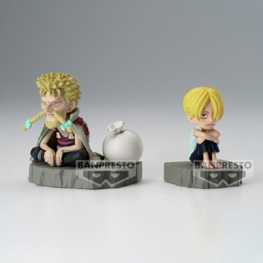 One Piece Log Stories Sanji & Zeff figure 6cm