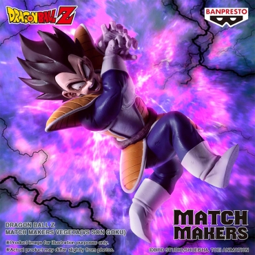 Dragon Ball Z Match Makers Vegeta figure 9cm