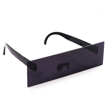 Decorative Cosplay Glasses - Cyberpunk - Black