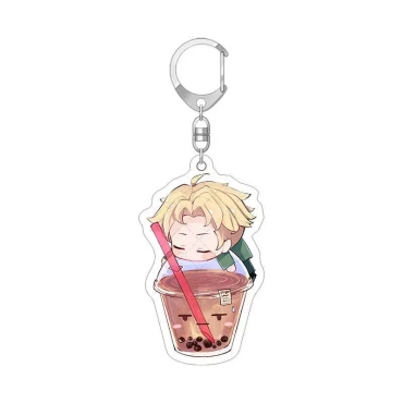 Spy x Family Acrylic Keychain Bubble tea Loid