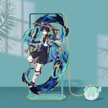 Genshin Impact Metal Bookmark - Balladeer (Wanderer/Scaramouche)