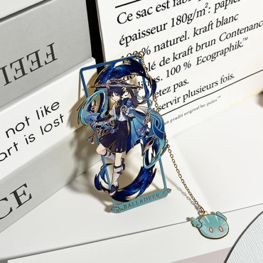 Genshin Impact Metal Bookmark - Balladeer (Wanderer/Scaramouche)