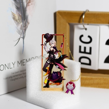 Genshin Impact Metal Bookmark - Lyney