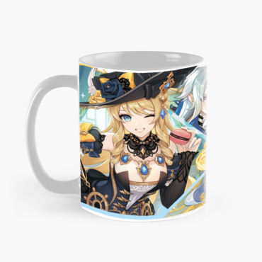 Genshin Impact Coffee Mug - Navia, Neuvillette, Furina, Clorinde & Wriothesley