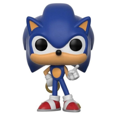 Sonic The Hedgehog POP! Games Vinyl Figure - Sonic (Ring) 9 cm