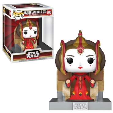 Star Wars POP! Deluxe Vinyl Figure Amidala on Throne 9 cm