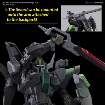 (HG) Gundam Model Kit - Black Knight Squad Rud-ro.A (Griffin Arbalest Custom) 1/144
