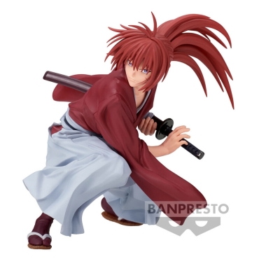 Rurouni Kenshin Vibration Stars PVC Statue - Kenshin Himura 12 cm