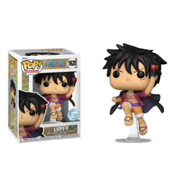 One Piece Pop! Animation Vinyl Figure Luffy Uppercut  (Metallic) (Special Edition) #1620