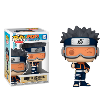 Naruto Pop! Animation Vinyl Figure Shisui  Obito Uchiha (Kid) #1657 9 cm