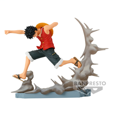 One Piece: Senkozekkei Figure PVC Statue Monkey.D.Luffy 8cm