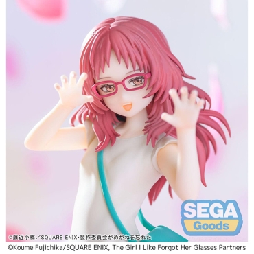 The Girl I Like Forgot Her Glasses Luminasta PVC Statue - Ai Mie Plain Clothes Ver. 18 cm