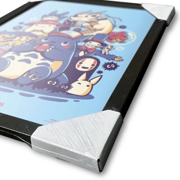 Ilustrata Collector Print Framed - Creatures Spirits and Friends