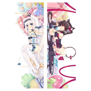 Nekopara: Body Pillow Dakimakura - Vanilla & Chocola