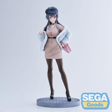 Rascal Does Not Dream of a Bunny Girl Senpai Luminasta PVC Statue - Mai Sakurajima Casual Clothes Ver. 21 cm
