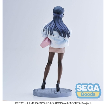 Rascal Does Not Dream of a Bunny Girl Senpai Luminasta PVC Statue - Mai Sakurajima Casual Clothes Ver. 21 cm