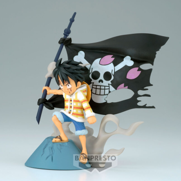 One Piece Log Stories Monkey.D.Luffy figure 8cm