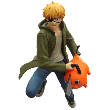 Chainsaw Man Vibration Stars PVC Statue - Denji & Pochita 14 cm