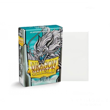 " Dragon Shield " Small Card Sleeves 60pc Classic - White