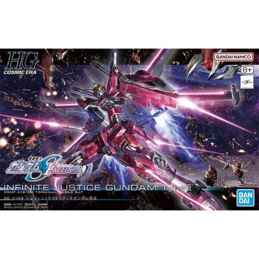 (HG) Gundam Model Kit - Infinite Justice Gundam Type II (Gundam SEED Freedom) 1/144