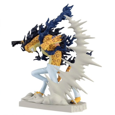 One Piece: Senkozekkei Figure PVC Statue Rob Lucci 10cm