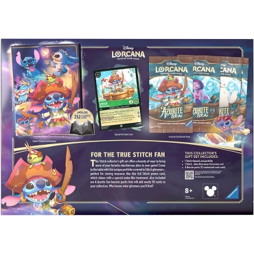 Disney Lorcana TCG Аzurite Sea - Stitch Collector’s Gift Set